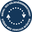 Social- och Hälsovårdsministeriets logo