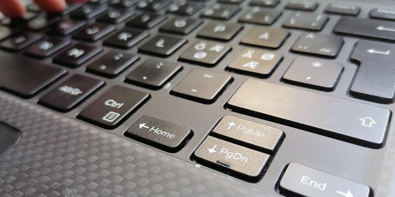 Bild på tangentbord.